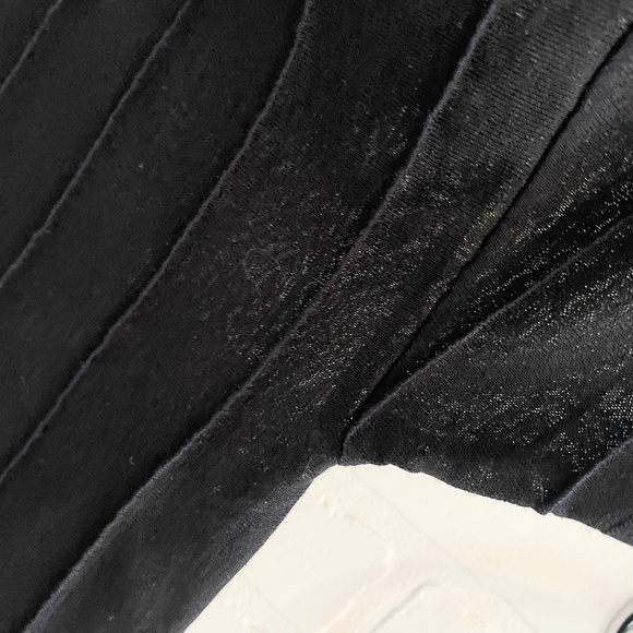 COS Oversized Stitch Tee Top Sheer Minimalist High crew neck Sz L - Picture 11 of 16